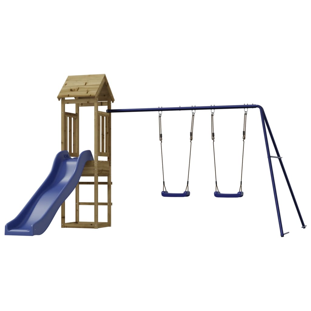 Vidaxl Playhouse imprægneret fyrretræ