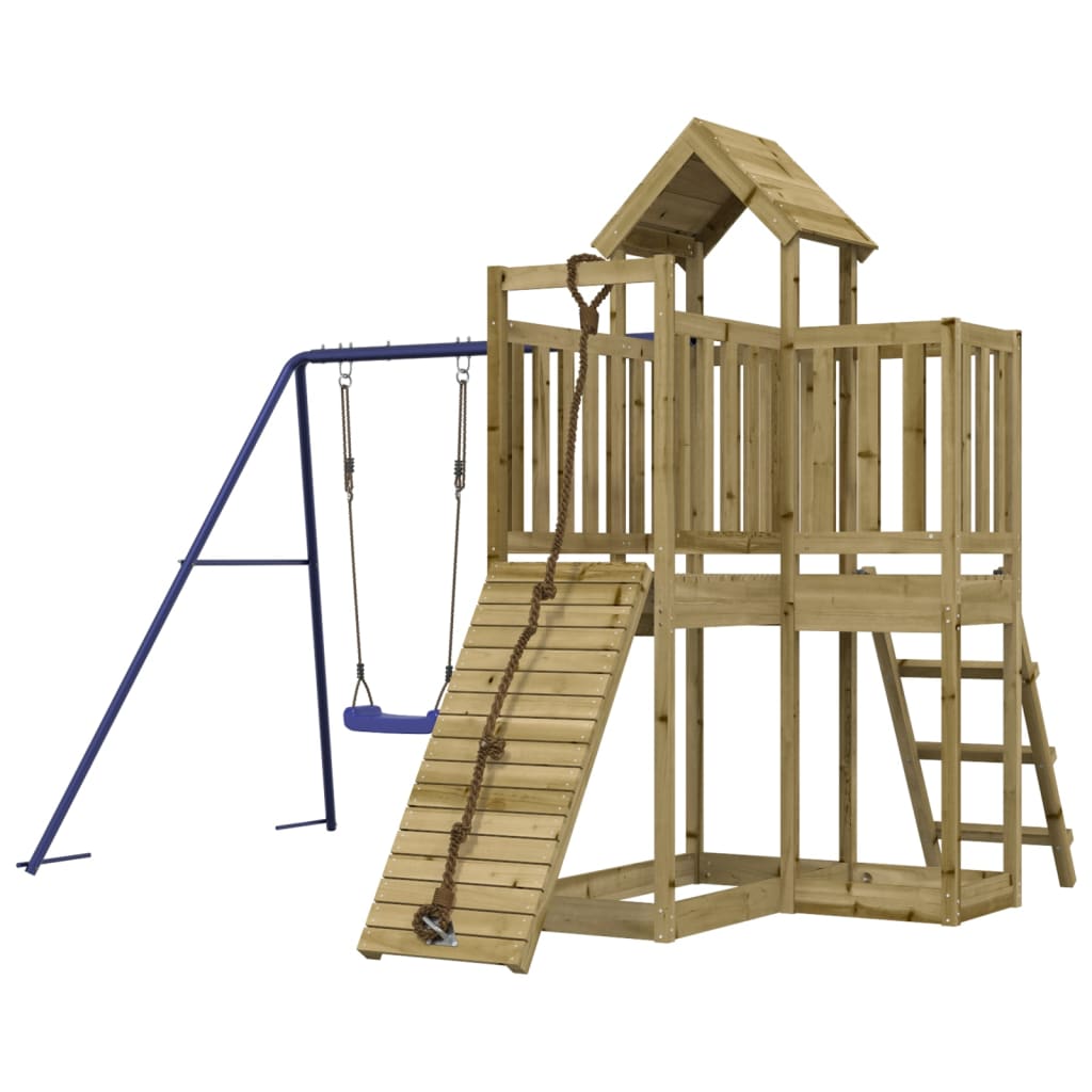 Vidaxl Playhouse imprægneret fyrretræ