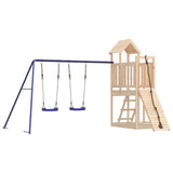 Vidaxl Playhouse Solid Pine Wood