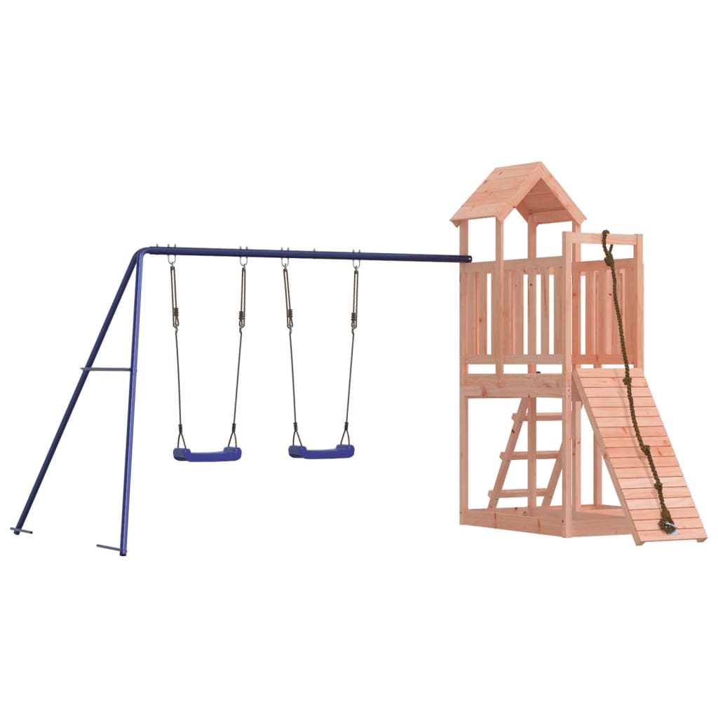 Vidaxl Playhouse Solid Douglas Wood