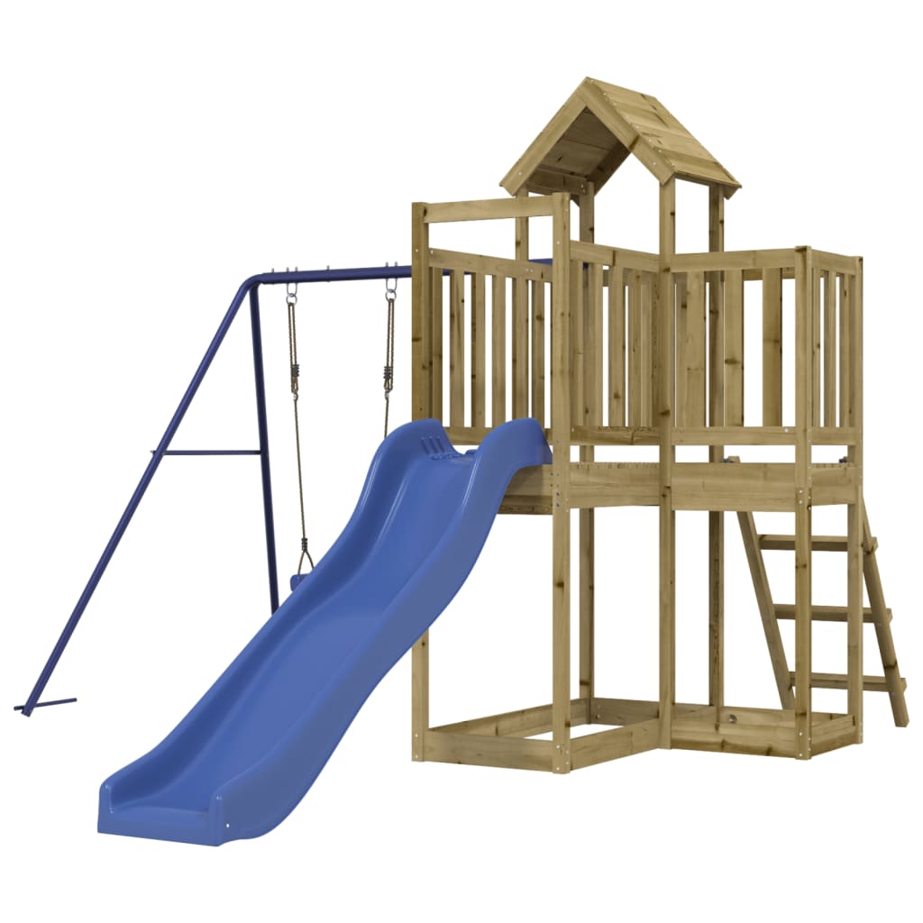 Vidaxl Playhouse imprægneret fyrretræ