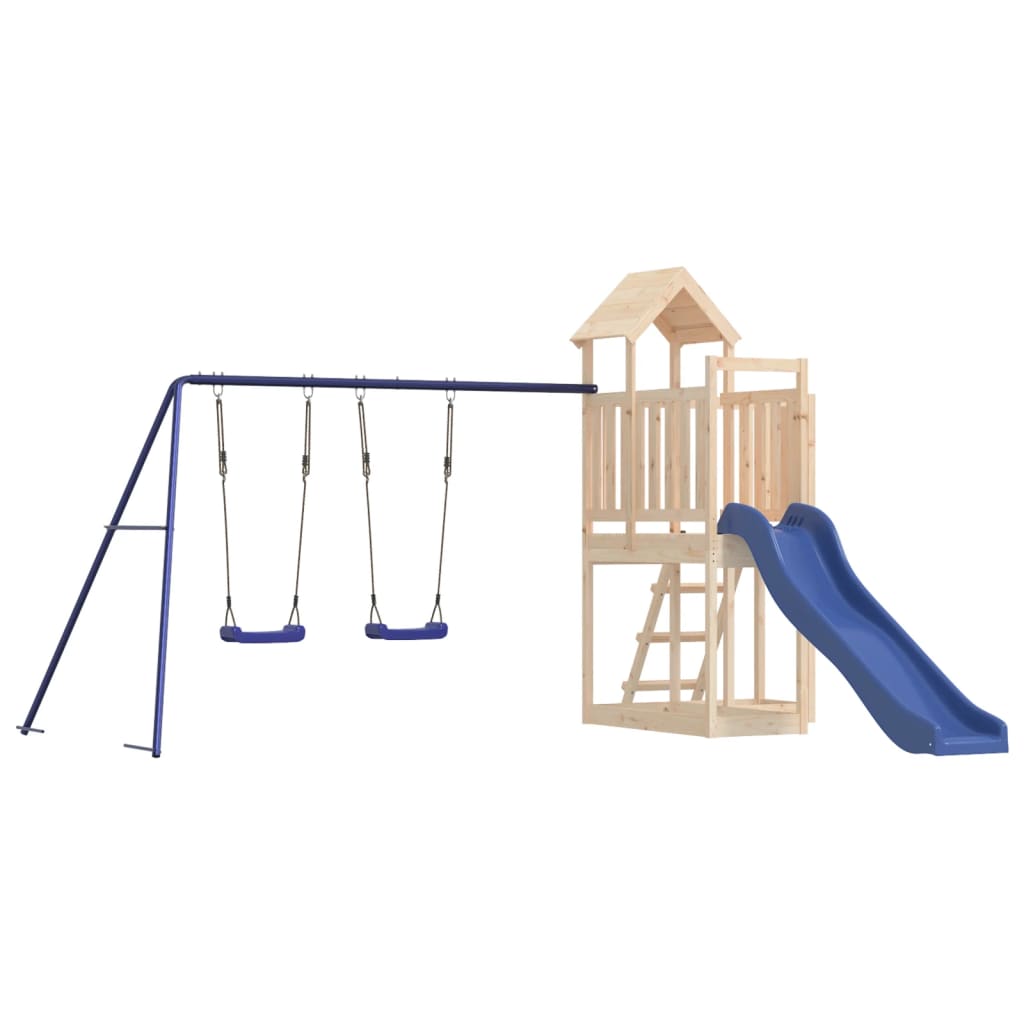 Vidaxl Playhouse Solid Pine Wood