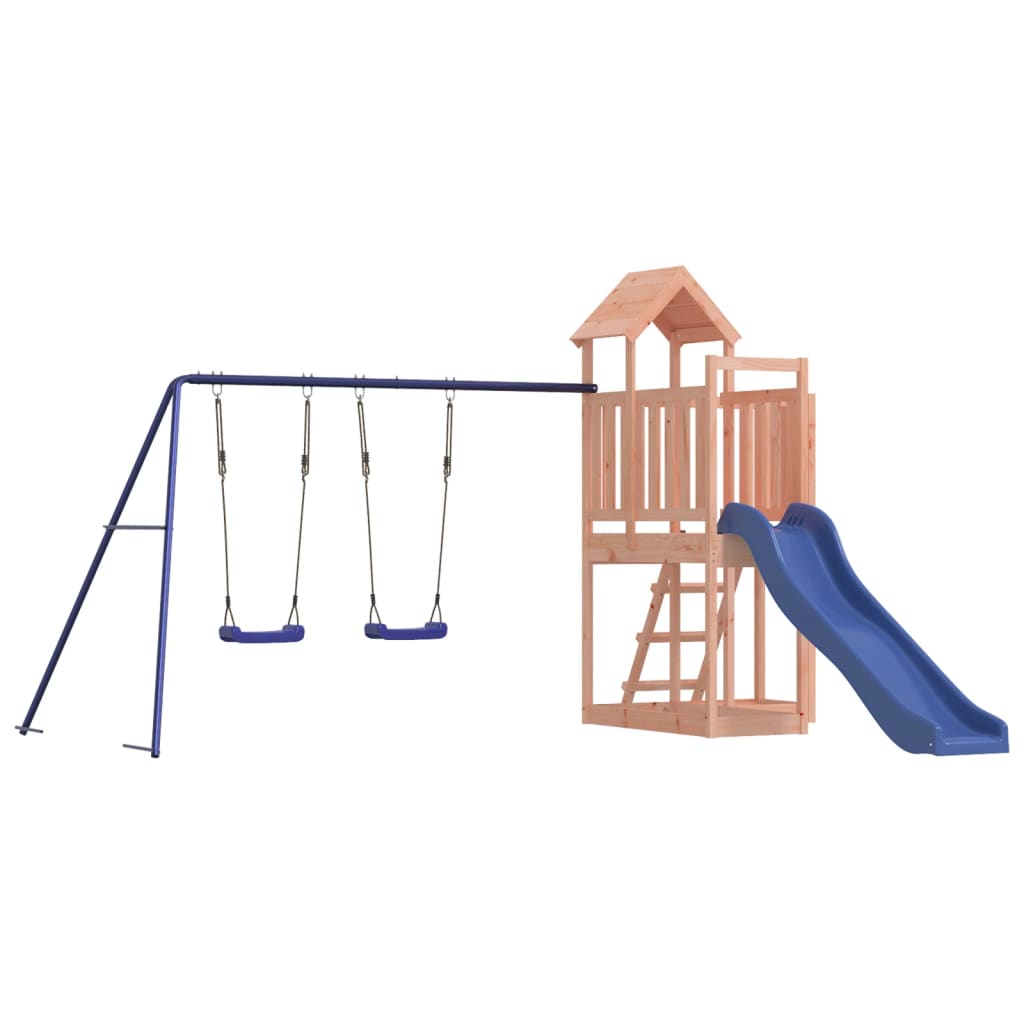 Vidaxl Playhouse Solid Douglas Wood