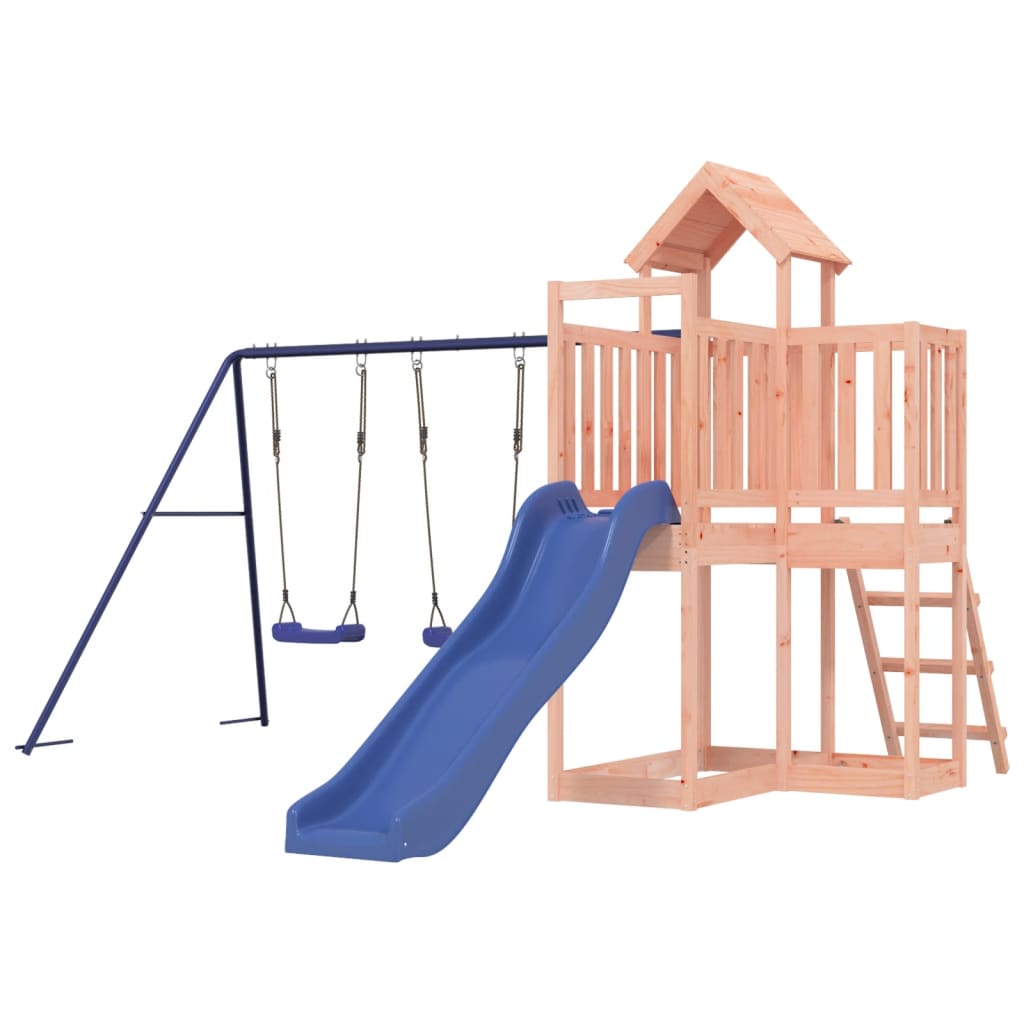 Vidaxl Playhouse Solid Douglas Wood