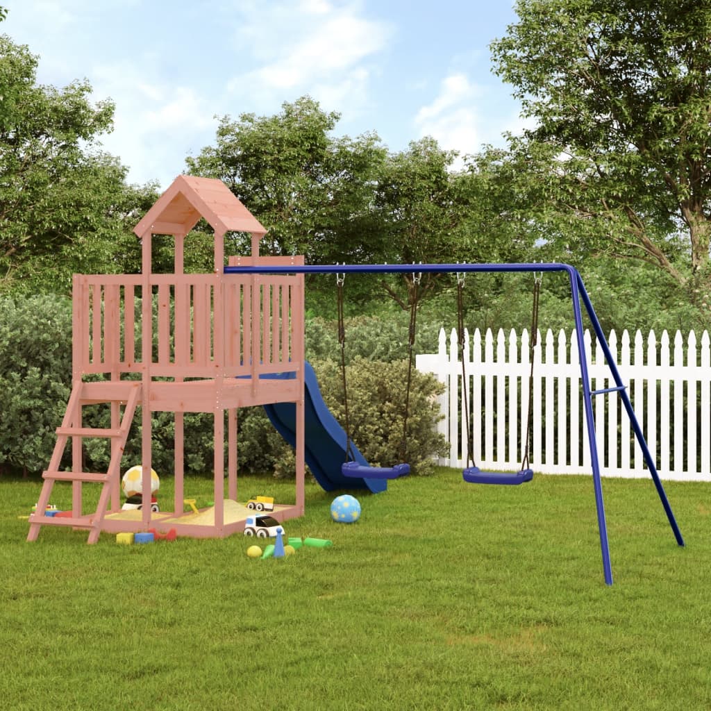 Vidaxl Playhouse Solid Douglas Wood