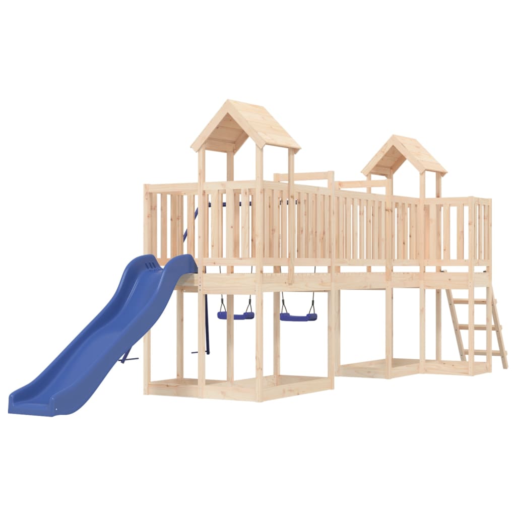 Vidaxl Playhouse Solid Pine Wood