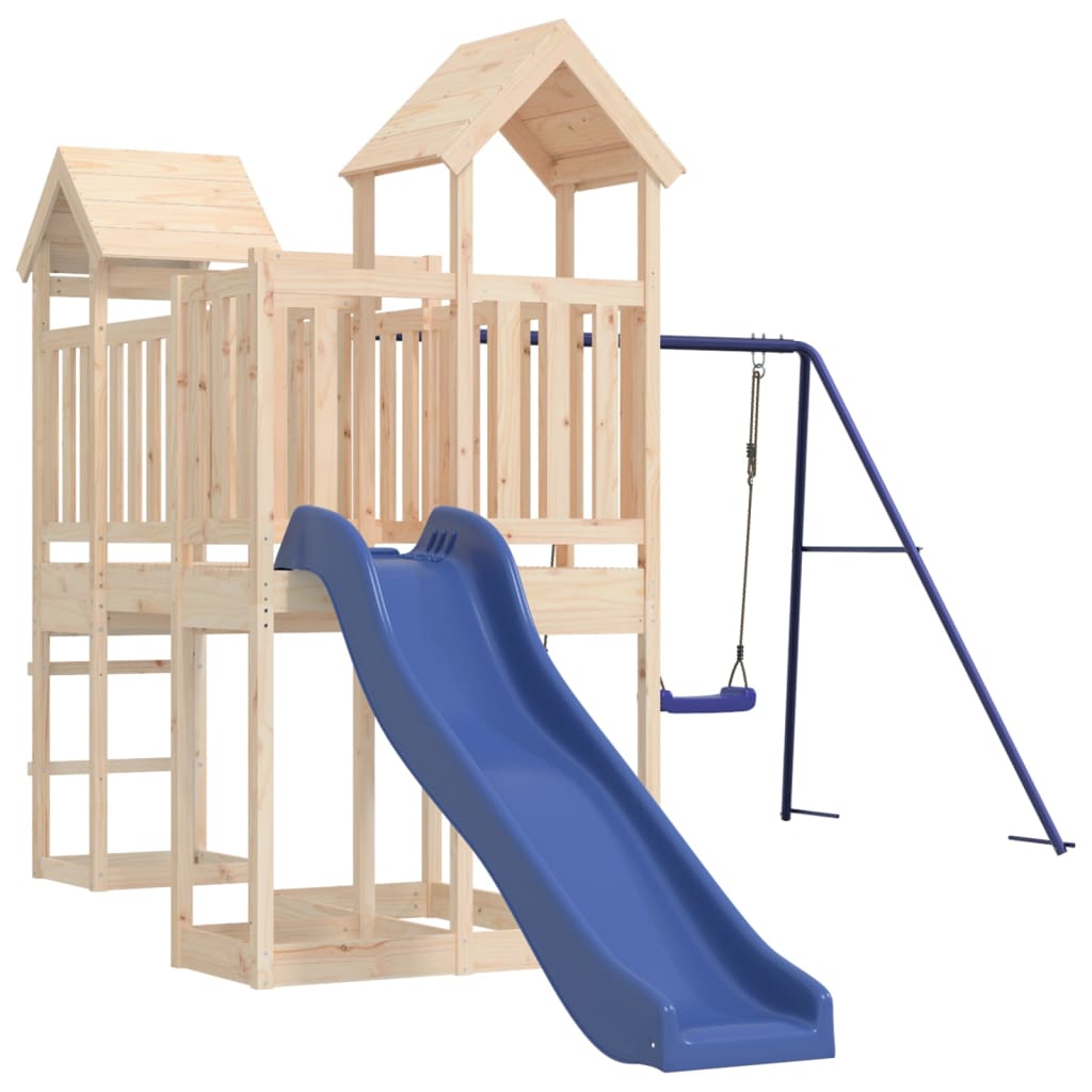 Vidaxl Playhouse Solid Pine Wood