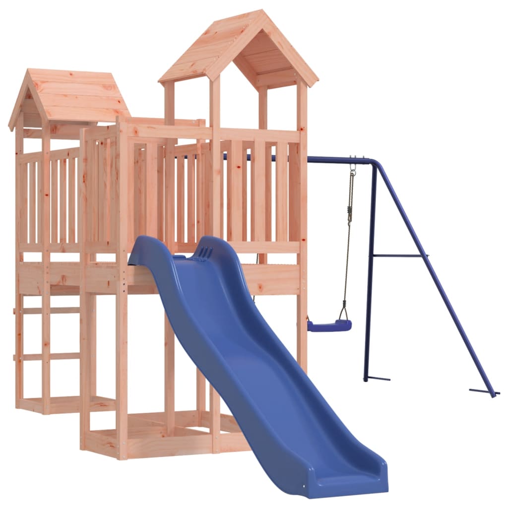 Vidaxl Playhouse Solid Douglas Wood