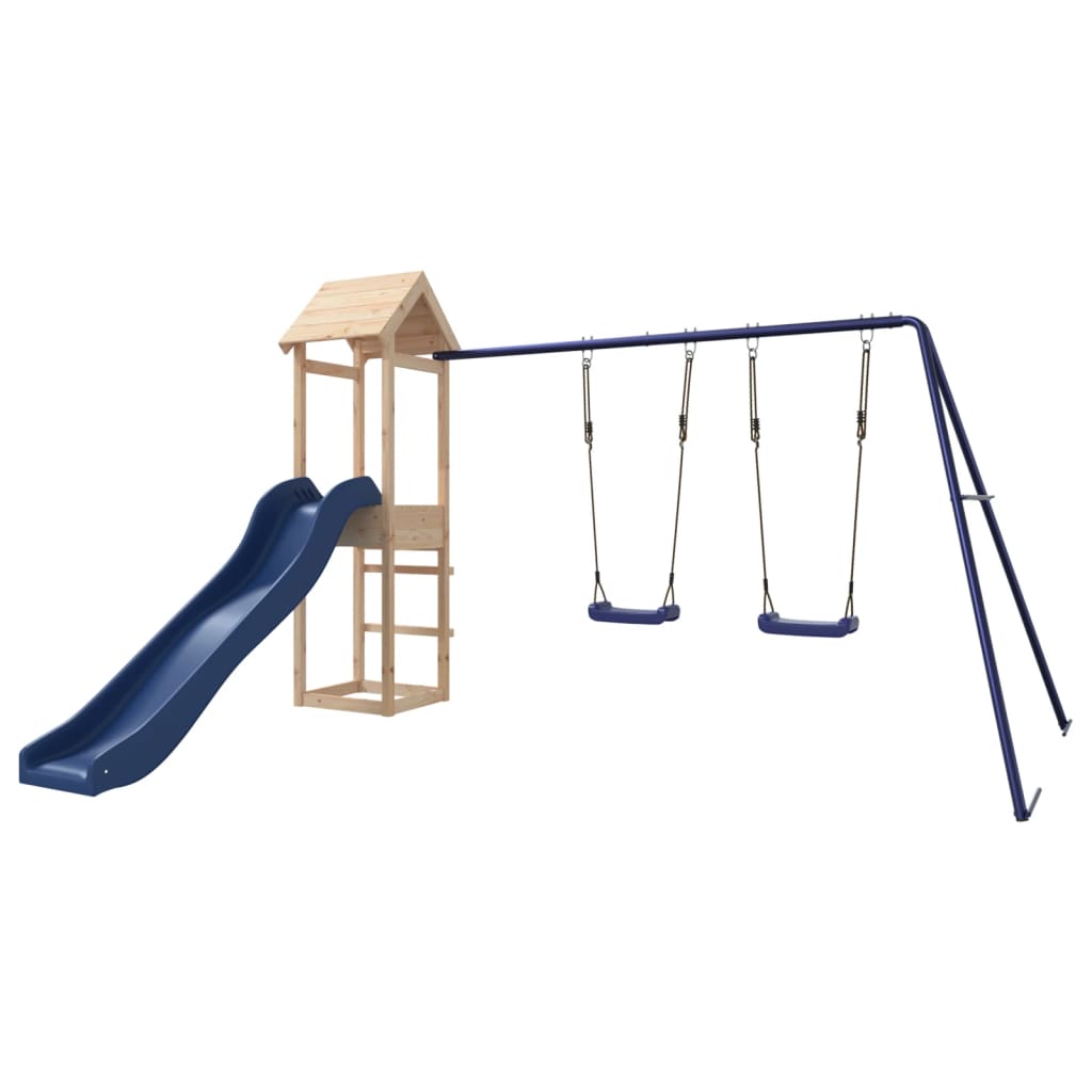Vidaxl Playhouse Solid Pine Wood
