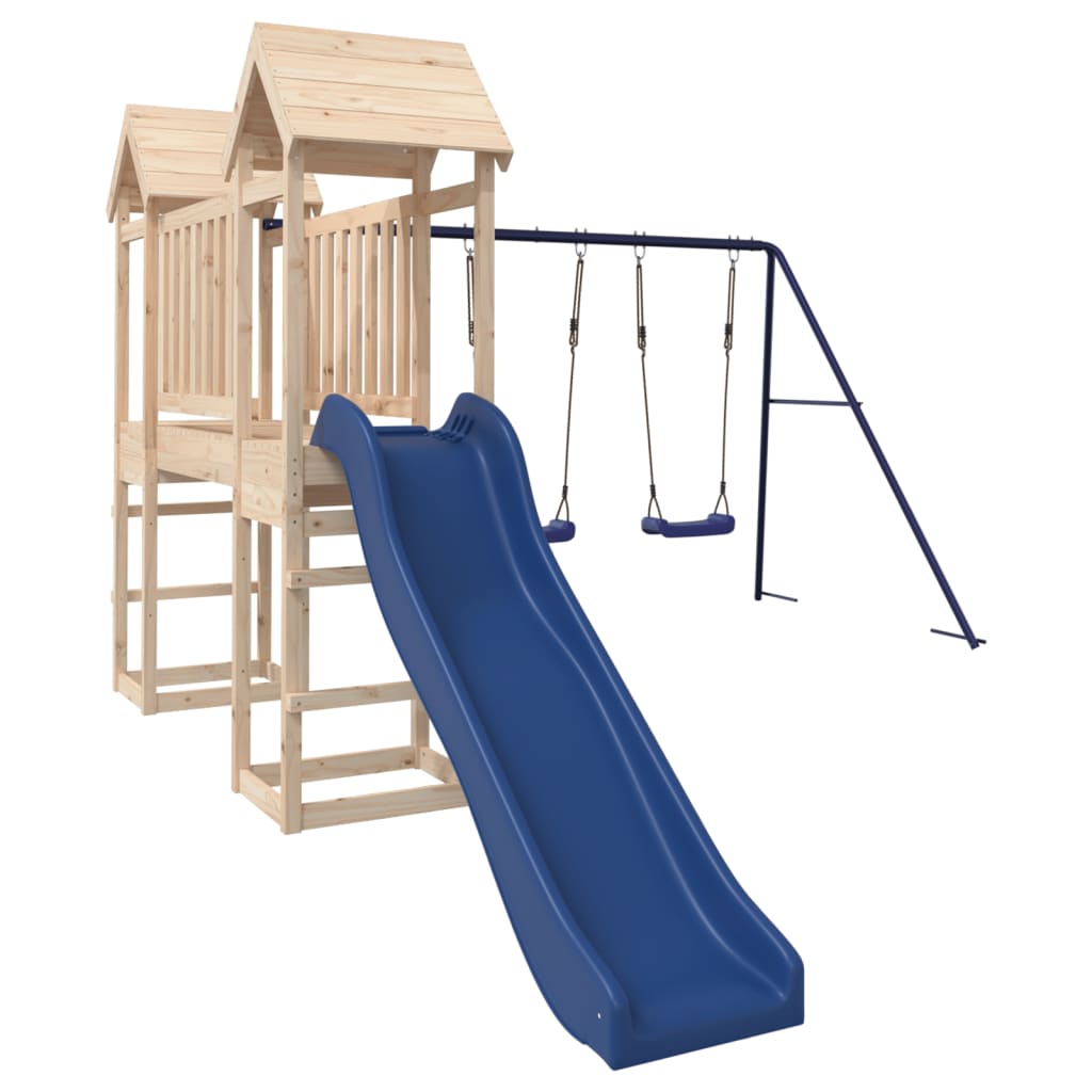 Vidaxl Playhouse Solid Pine Wood