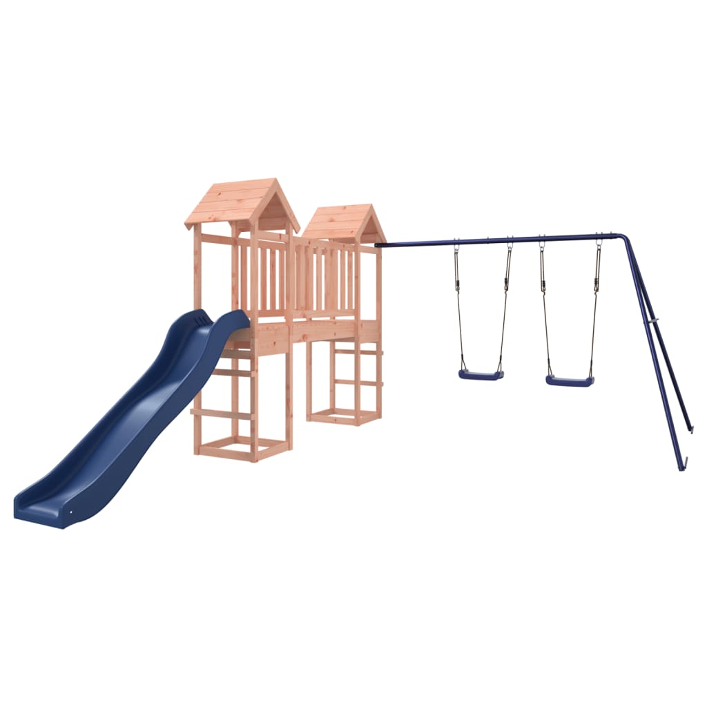Vidaxl Playhouse Solid Douglas Wood
