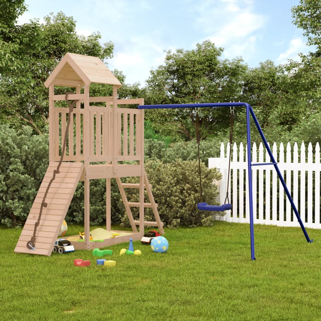 Vidaxl Playhouse Solid Pine Wood