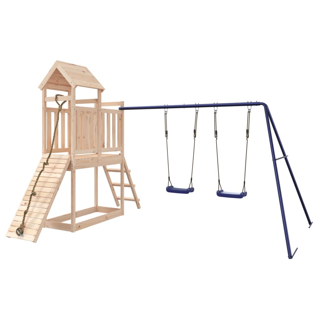 Vidaxl Playhouse Solid Pine Wood