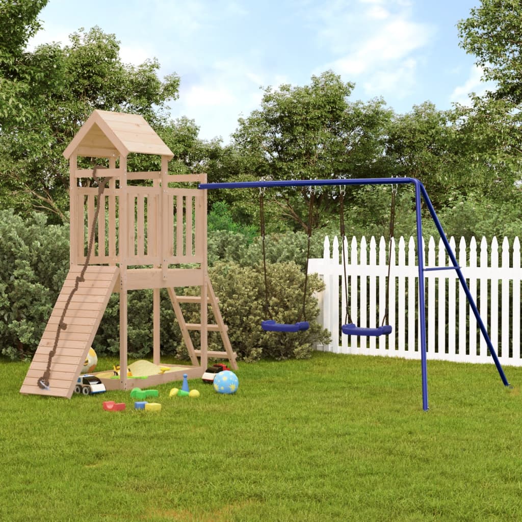 Vidaxl Playhouse Solid Pine Wood