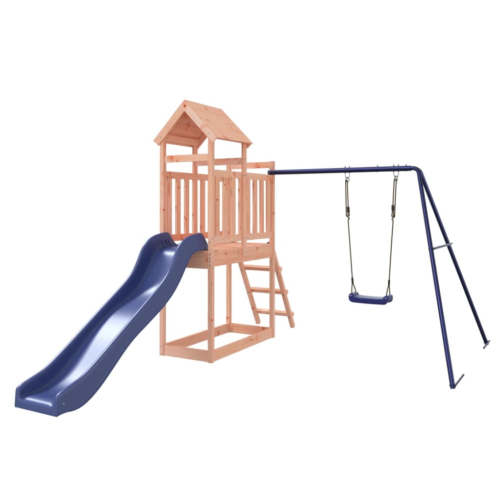 Vidaxl Playhouse Solid Douglas Wood