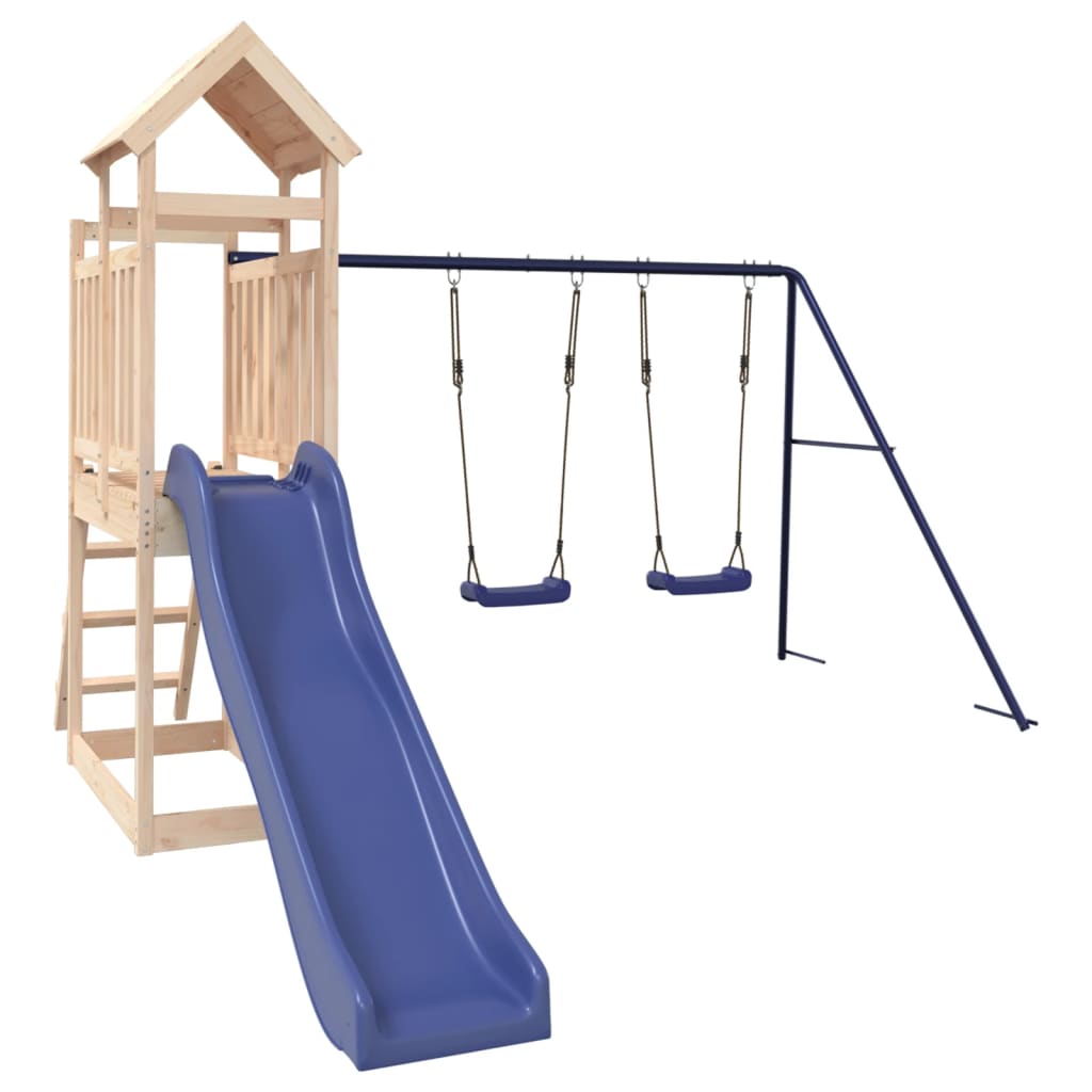 Vidaxl Playhouse Solid Pine Wood
