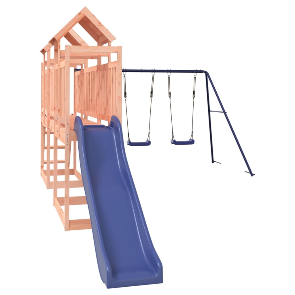 Vidaxl Playhouse Solid Douglas Wood