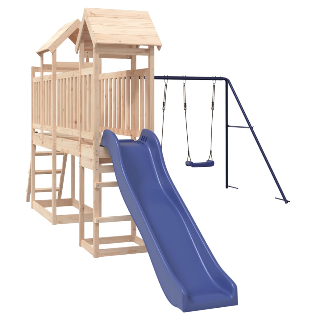 Vidaxl Playhouse Solid Pine Wood