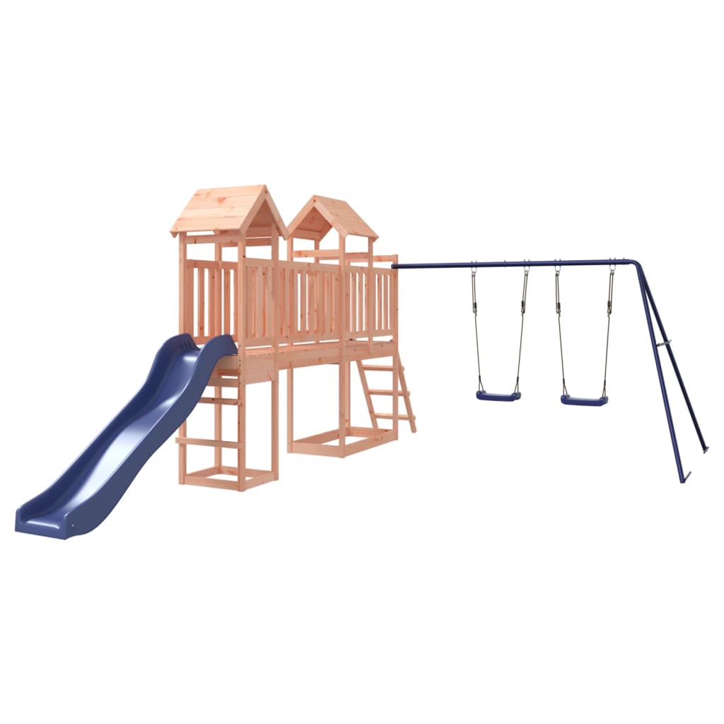 Vidaxl Playhouse Solid Douglas Wood