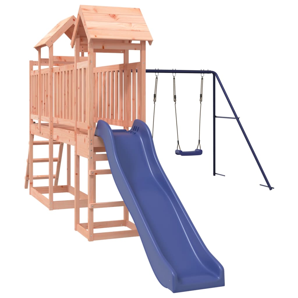 Vidaxl Playhouse Solid Douglas Wood