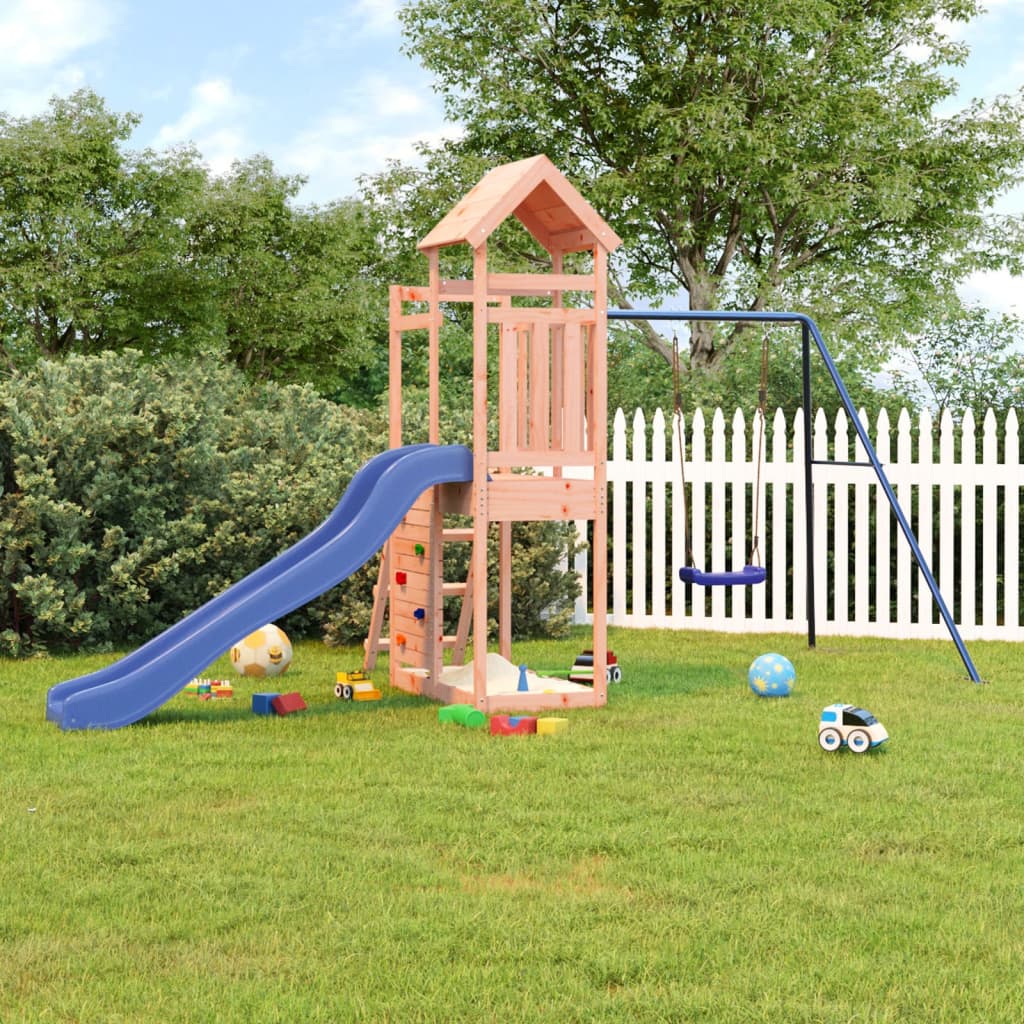 Vidaxl Playhouse Solid Douglas Wood