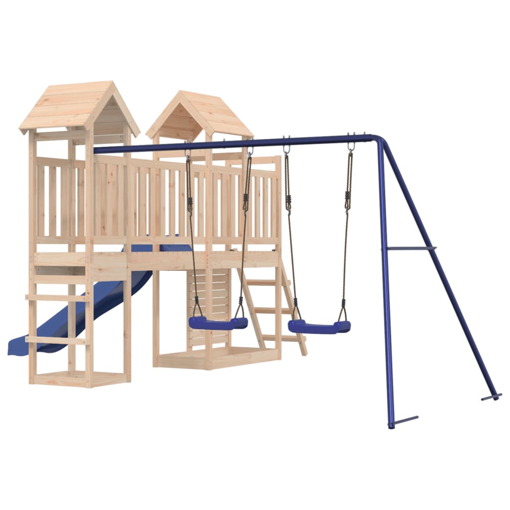 Vidaxl Playhouse Solid Pine Wood