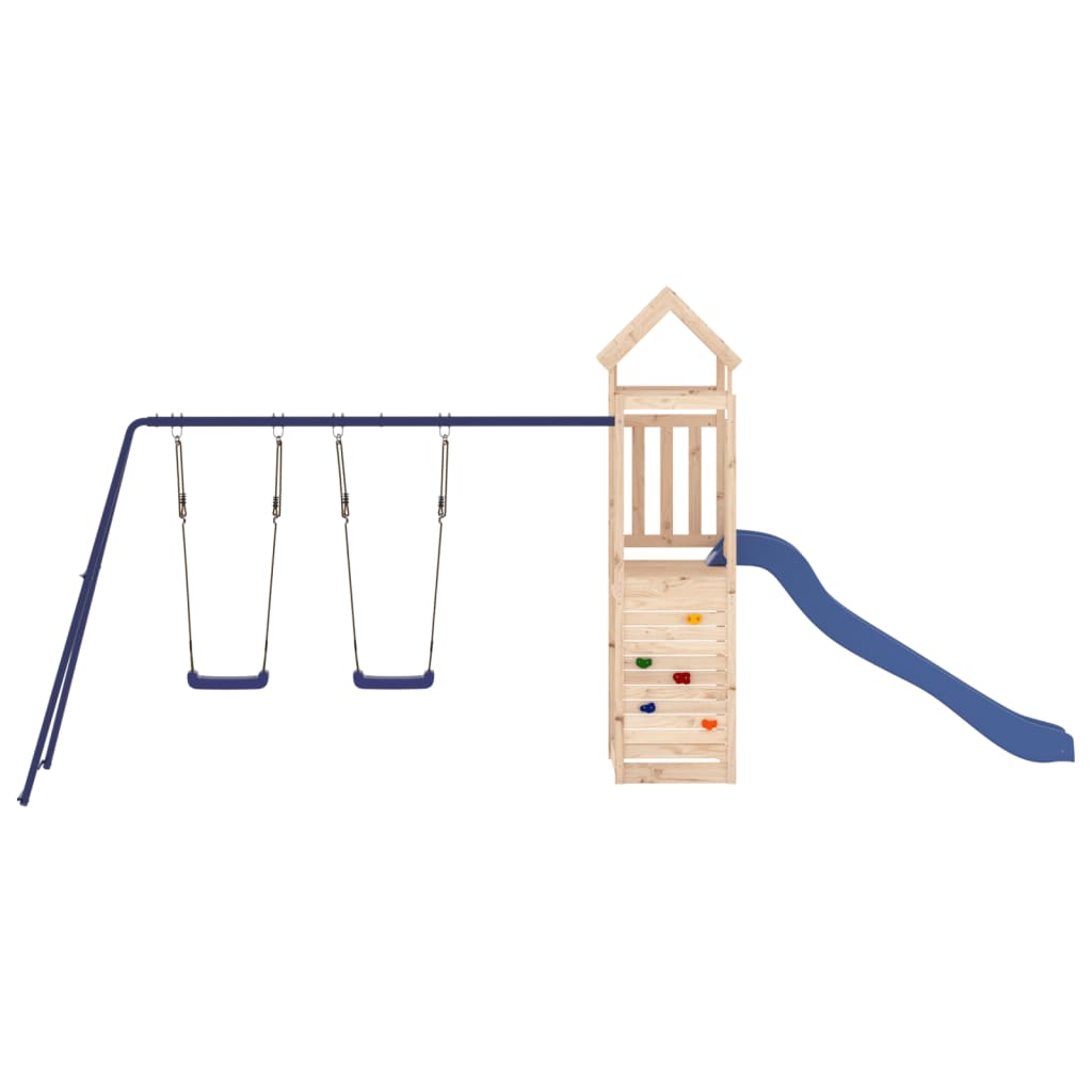 Vidaxl Playhouse Solid Pine Wood