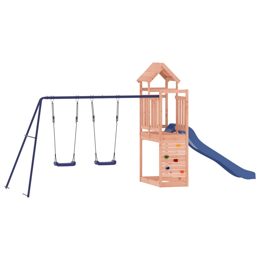 Vidaxl Playhouse Solid Douglas Wood