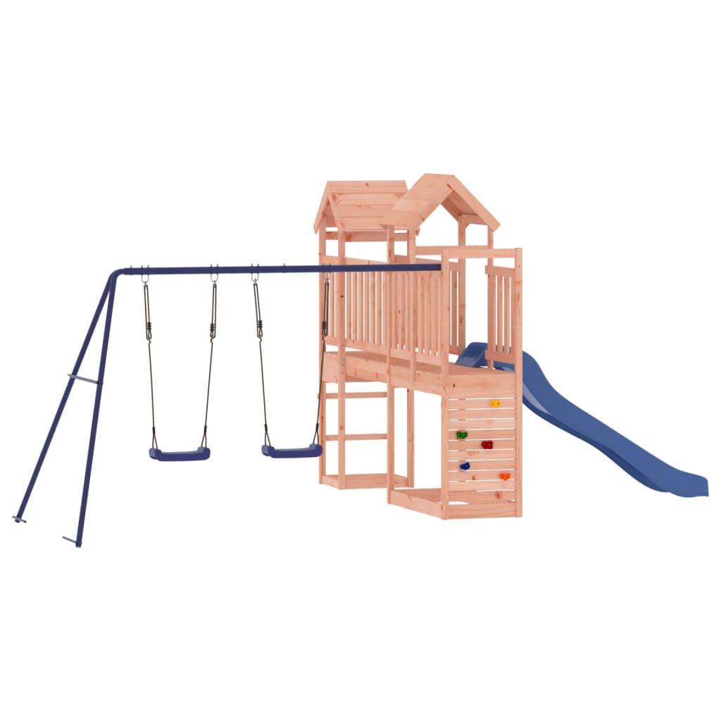 Vidaxl Playhouse Solid Douglas Wood