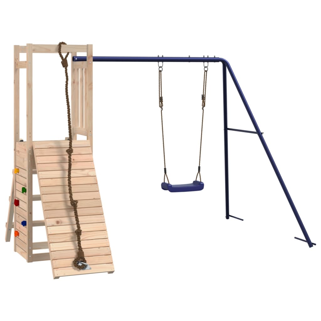 Vidaxl Playhouse Solid Pine Wood