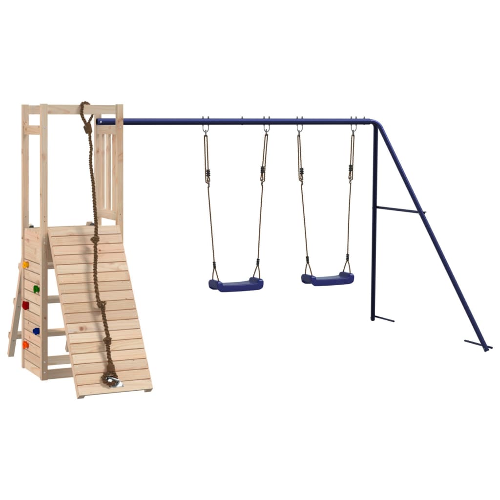 Vidaxl Playhouse Solid Pine Wood