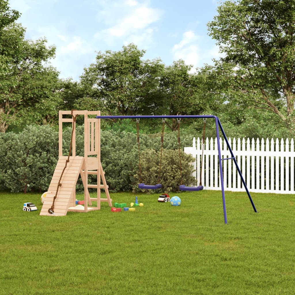 Vidaxl Playhouse Solid Pine Wood