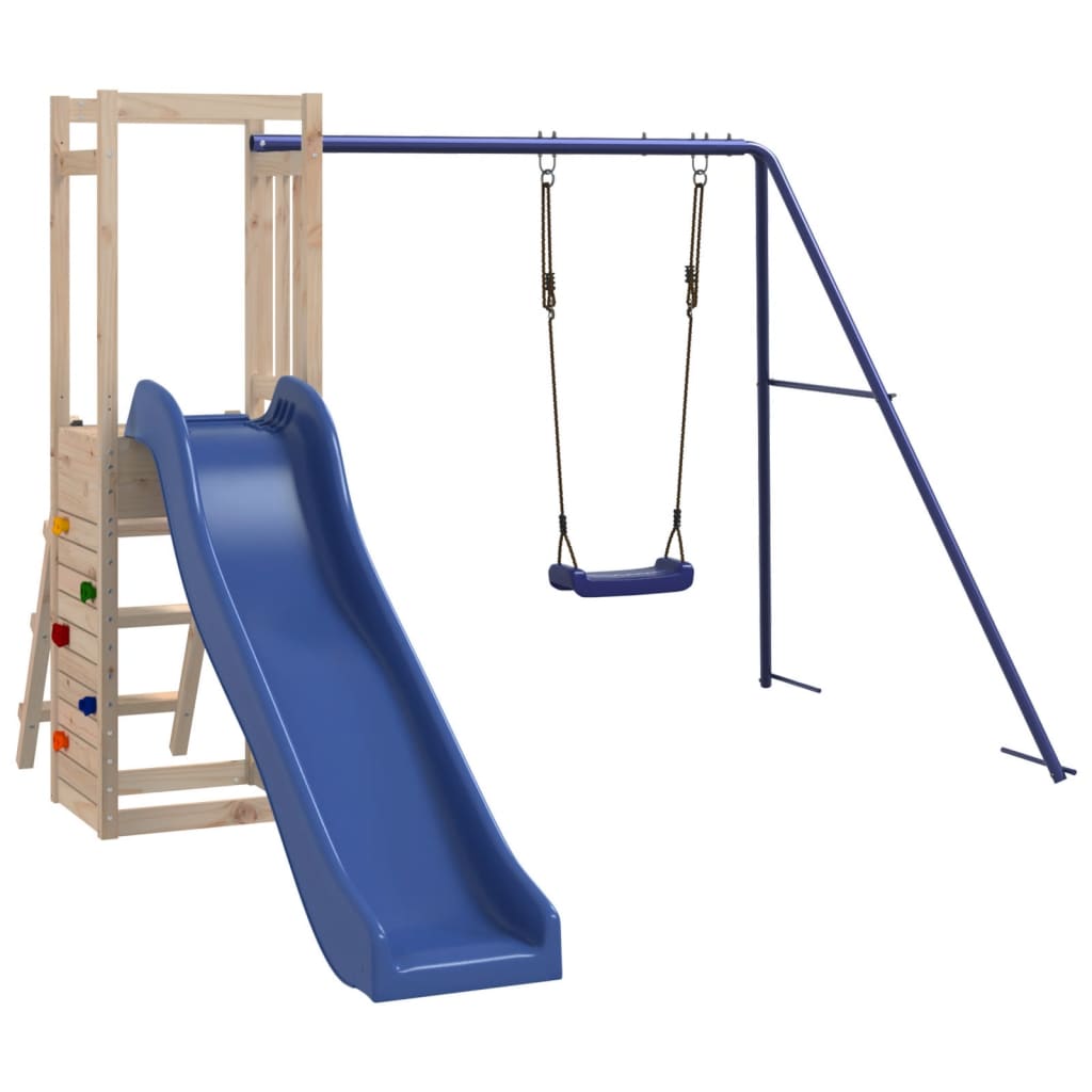 Vidaxl Playhouse Solid Pine Wood