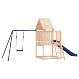 Vidaxl Playhouse Solid Pine Wood