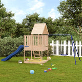 Vidaxl Playhouse Solid Pine Wood