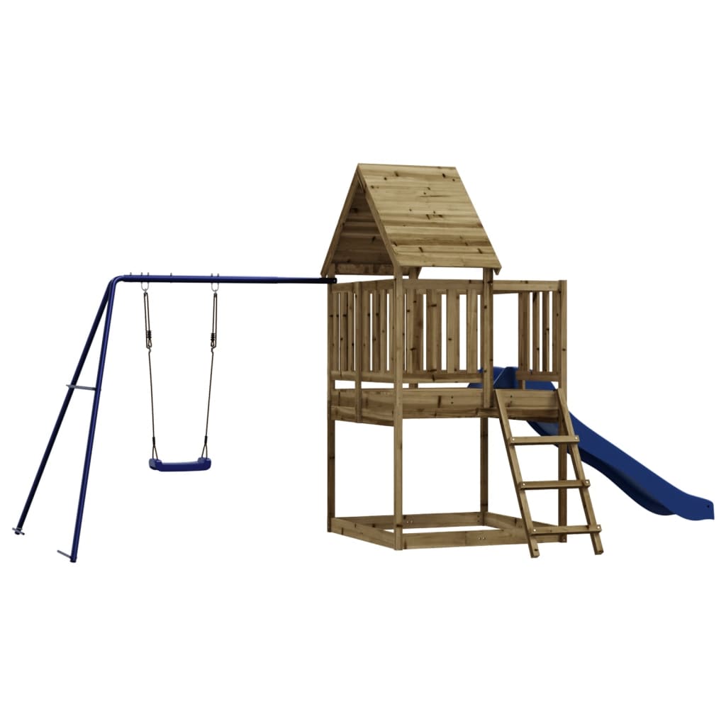 Vidaxl Playhouse imprægneret fyrretræ