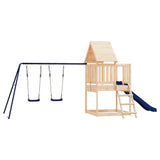 Vidaxl Playhouse Solid Pine Wood