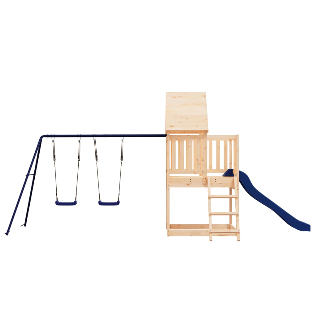 Vidaxl Playhouse Solid Pine Wood