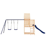Vidaxl Playhouse Solid Pine Wood