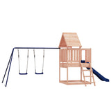 Vidaxl Playhouse Solid Douglas Wood