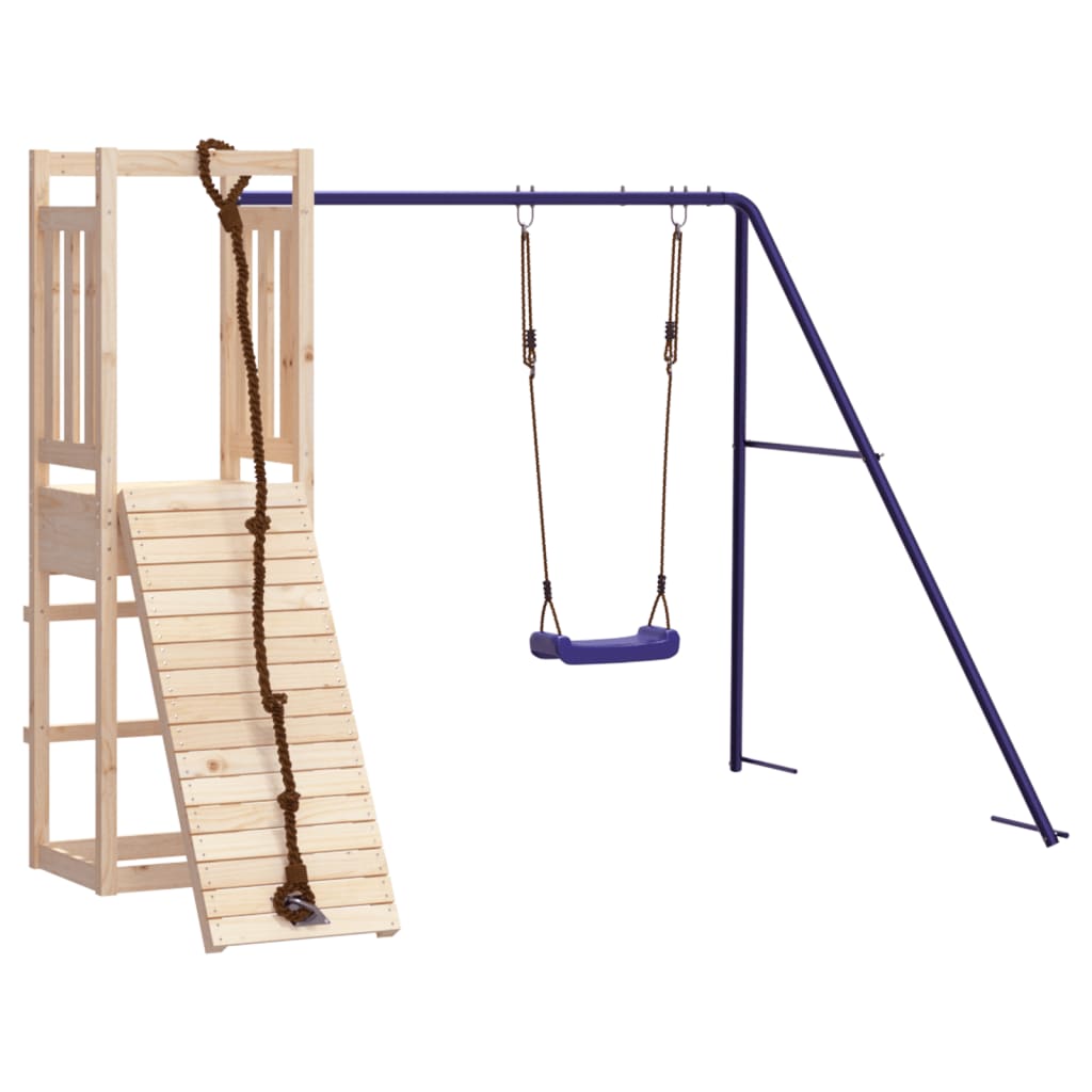 Vidaxl Playhouse Solid Pine Wood