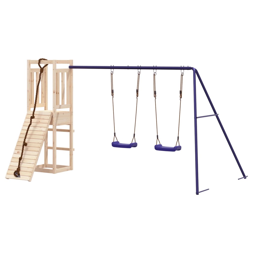 Vidaxl Playhouse Solid Pine Wood