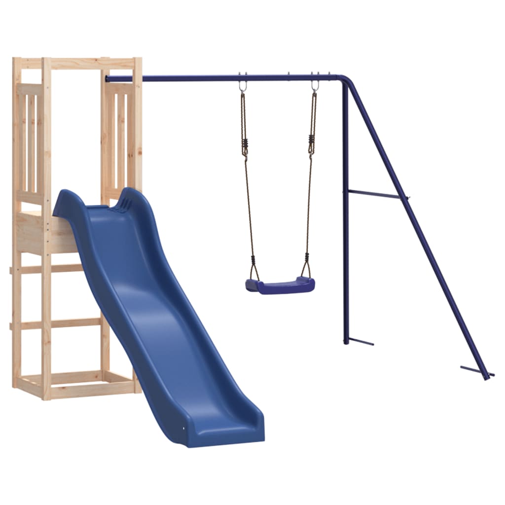 Vidaxl Playhouse Solid Pine Wood