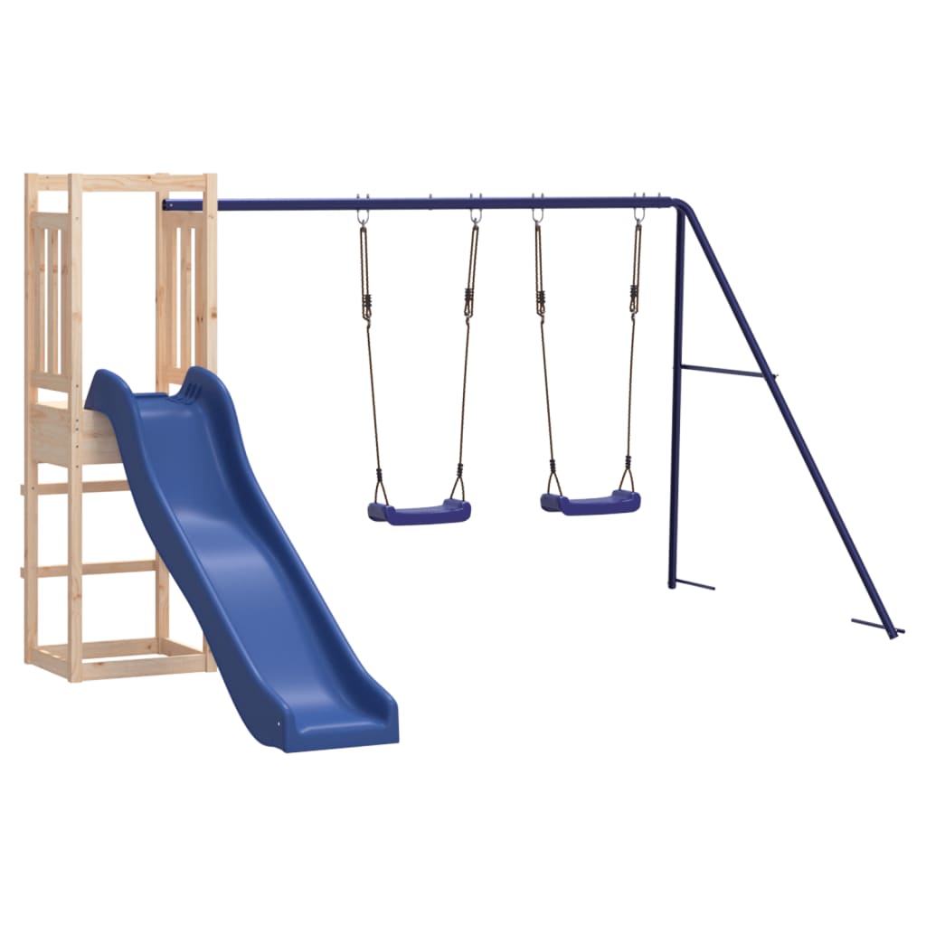 Vidaxl Playhouse Solid Pine Wood