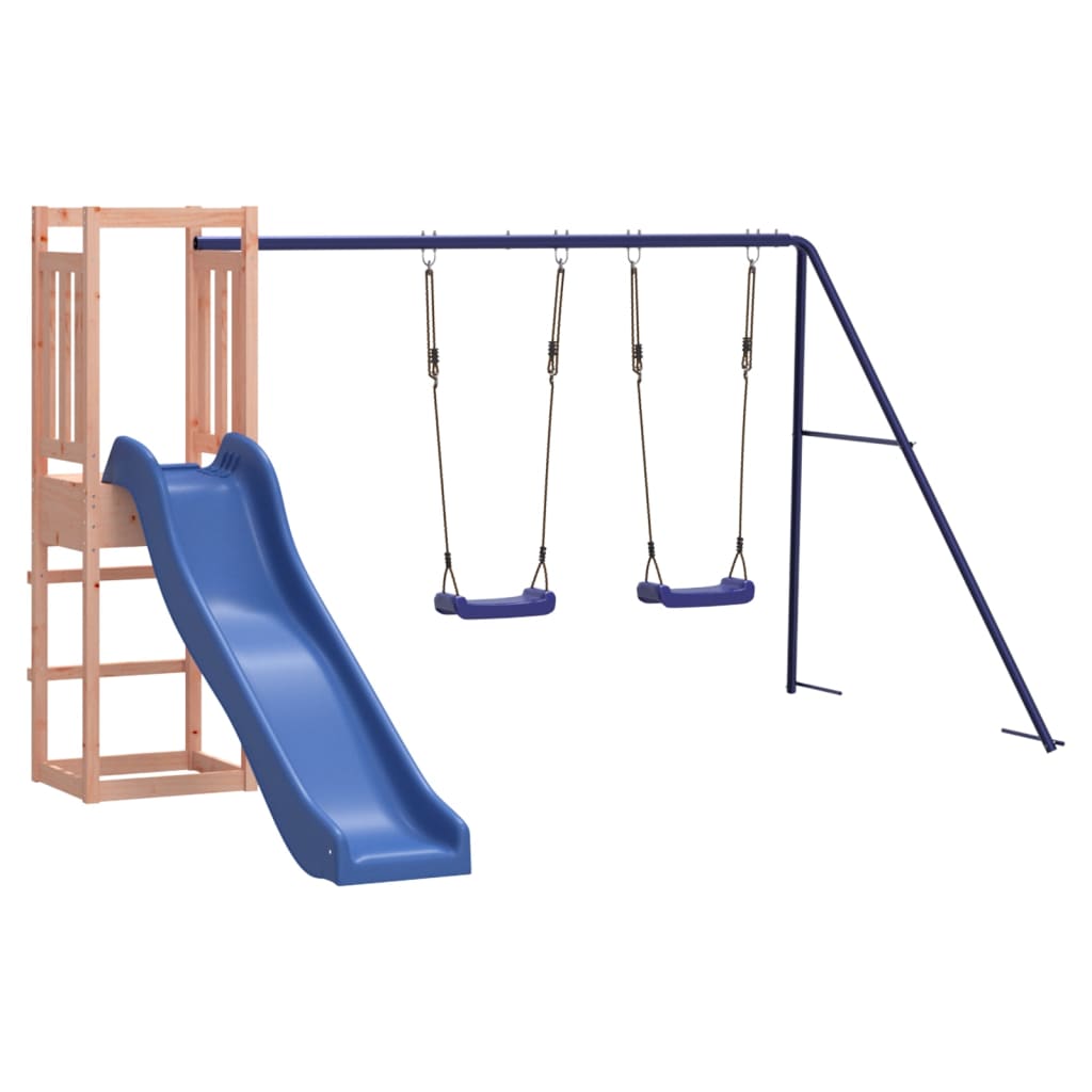 Vidaxl Playhouse Solid Douglas Wood