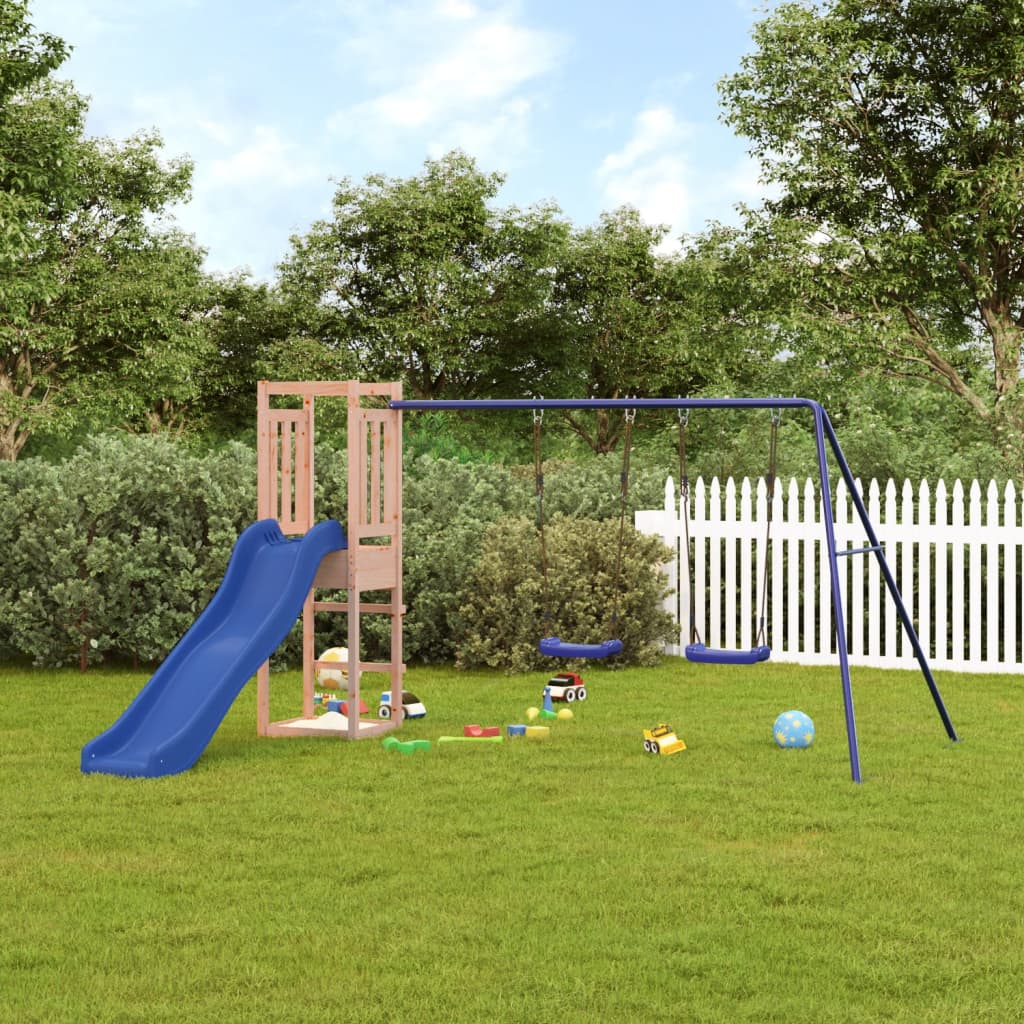 Vidaxl Playhouse Solid Douglas Wood