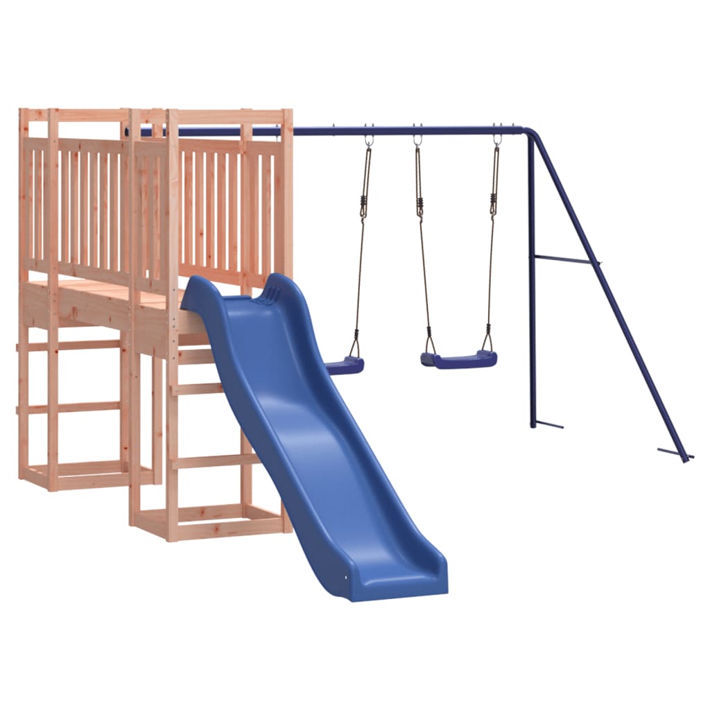 Vidaxl Playhouse Solid Douglas Wood