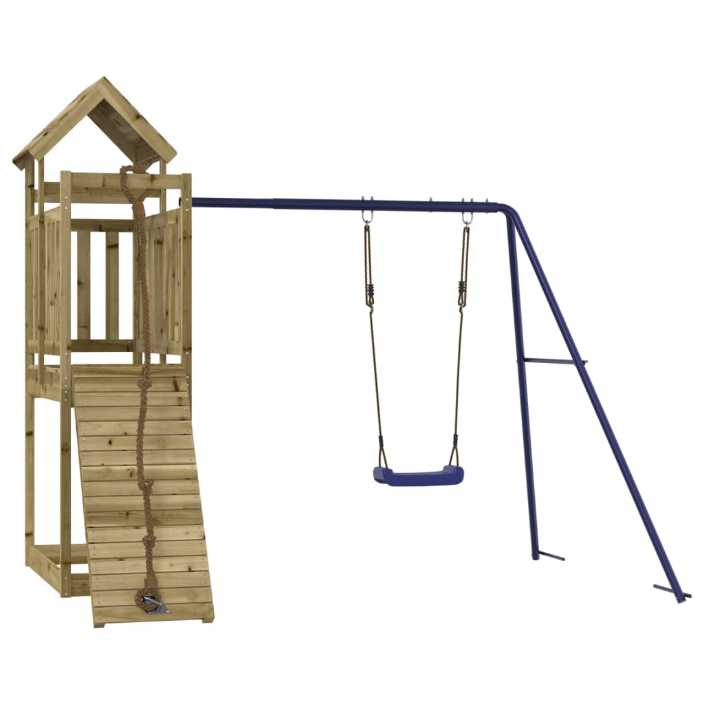 Vidaxl Playhouse imprægneret fyrretræ