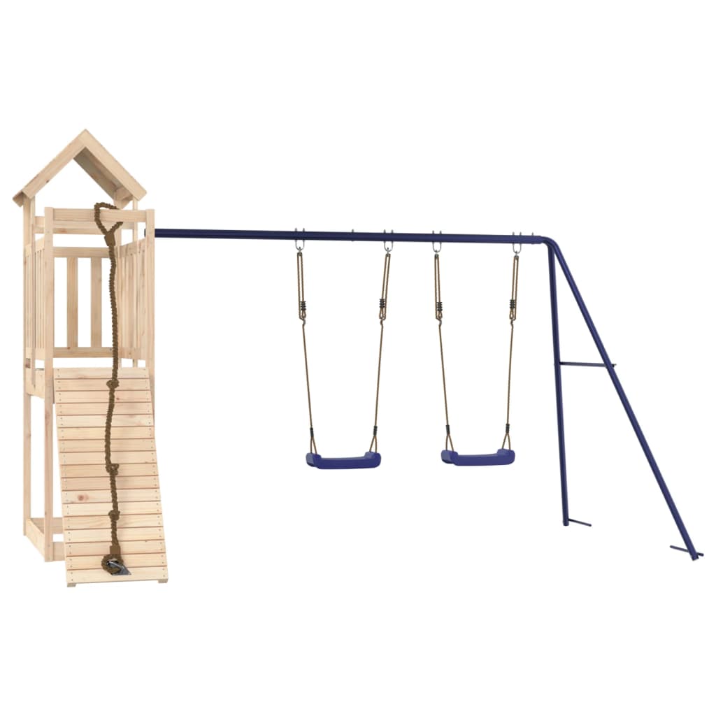 Vidaxl Playhouse Solid Pine Wood