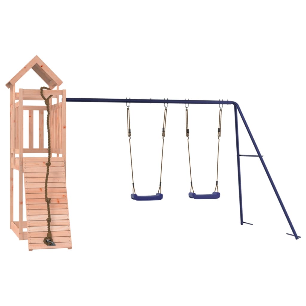 Vidaxl Playhouse Solid Douglas Wood